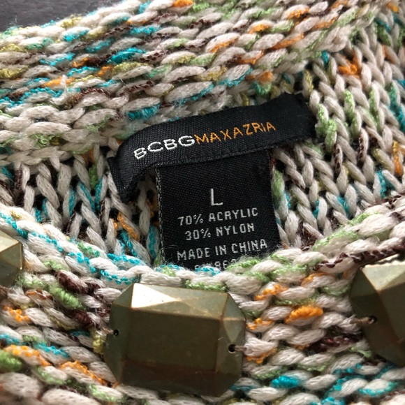 Vintage BCBGMAXAZRIA Multicoloured Cardigan - Picture 2 of 5